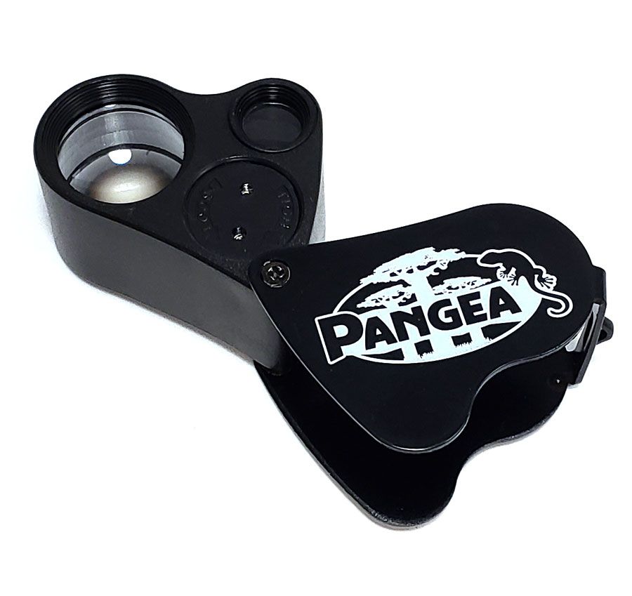 Pangea LED Dual 30X & 60X Magnifying Loupe Reptiles, Jewelry, Stamps, Horticulture, Etc